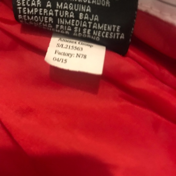 London Fog Winter Coat Jacket Red - Picture 8 of 8